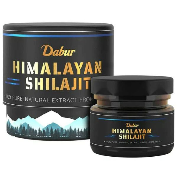 HIMALAYAN SHILAJIT 100% PURE NATURAL EXTRACT – DABUR