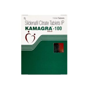 SILDENAFIL CITRATE 100 MG (GENERIC VIAGRA) – KAMAGRA GOLD [4 TABLETS PACK]